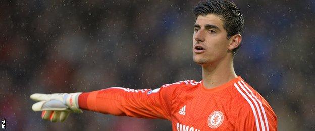 helsea keeper Thibaut Courtois