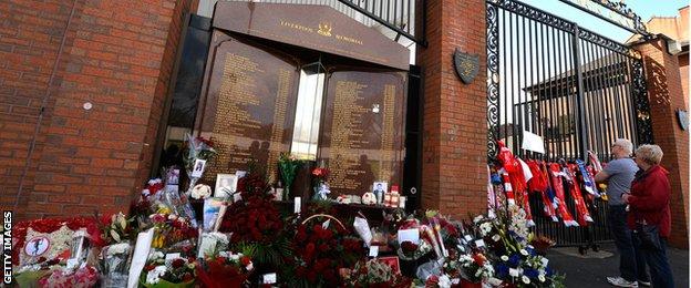 Hillsborough disaster in 1989, in which 96 Liverpool fans lost their lives