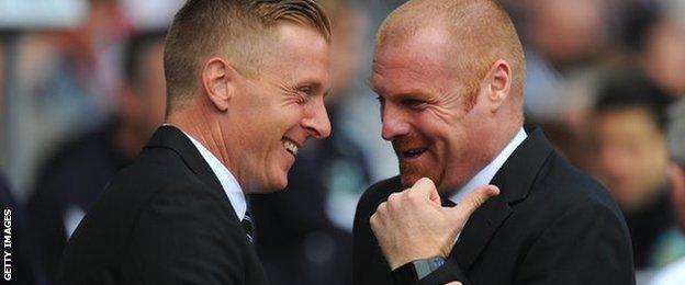 Garry Monk and Sean Dyche