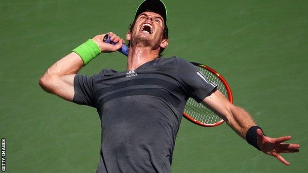 Andy Murray will next face German qualifier Matthias Bachinger in the second round