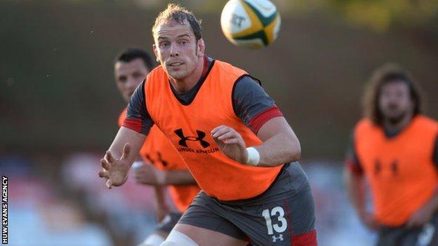 Alun Wyn Jones has won 80 caps for Wales and six for the British & Irish Lions