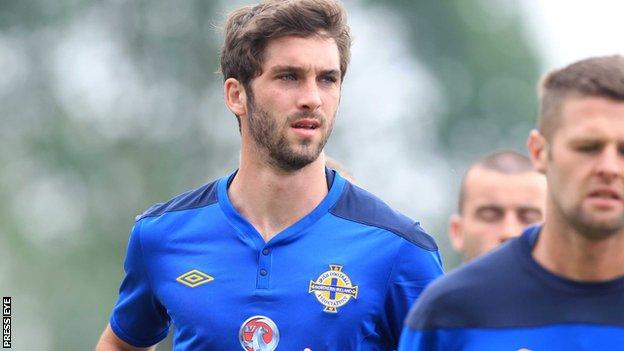 MK Dons' goalscoring hero Will Grigg is part of the Northern Ireland squad to face Hungary