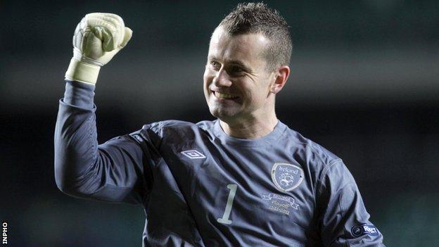 Shay Given retired from Republic duty after the Euro 2012 finals