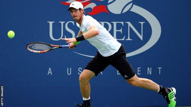 Andy Murray at the US Open 2014
