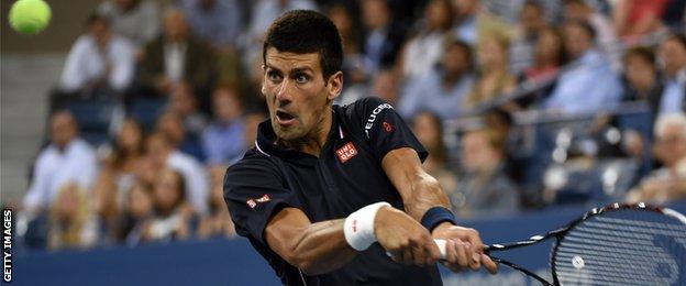 Novak Djokovic takes on Andy Murray in the quarter-finals