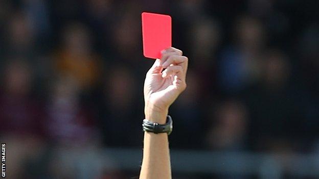 Red card