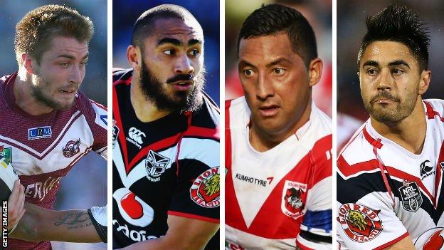 Four Nations Benji Marshall Left Out Of New Zealand Training Squad Bbc Sport