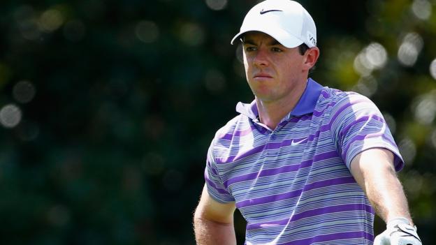 Rory McIlroy trails in FedEx Cup race at Tour Championship - BBC Sport