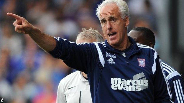 Ipswich manager Mick McCarthy