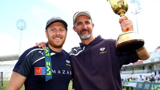 Andrew Gale and Jason Gillespie