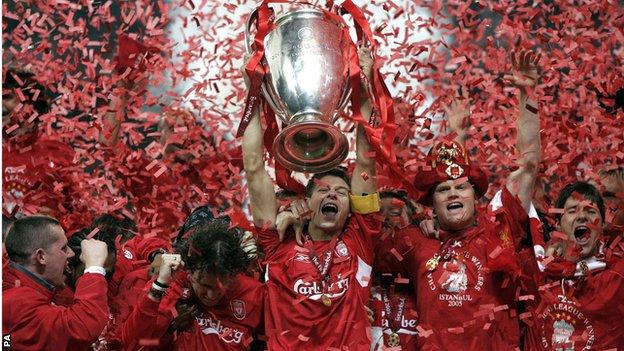 Liverpool captain Steven Gerrard