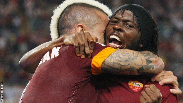 Gervinho (right)