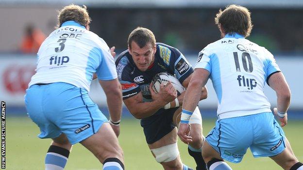 Sam Warburton played in three Cardiff Blues games in a row before being rested