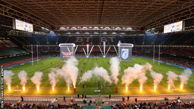 The Millennium Stadium is likely to host Judgement Day in April 2015 if it goes ahead this season