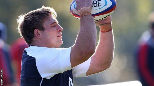 England hooker Tom Youngs