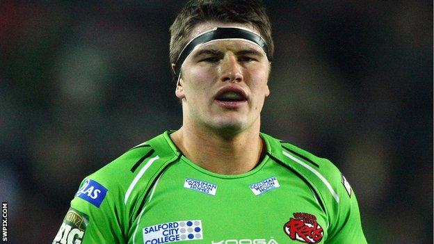 Luke Adamson: London Broncos sign Halifax loose forward - BBC Sport