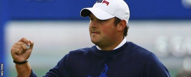 Patrick Reed at the Ryder Cup