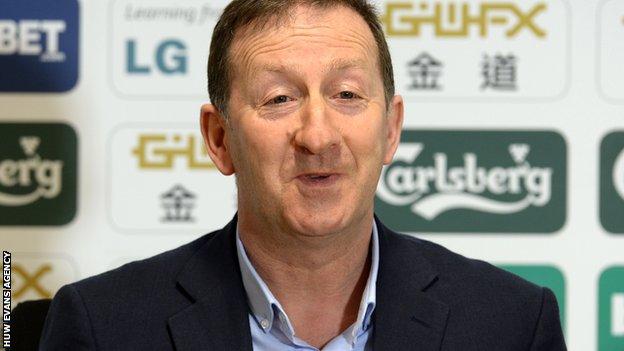 Swansea City chairman Huw Jenkins