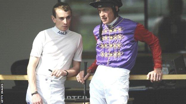 Ryan Moore and Richard Hughes pictured in 2011