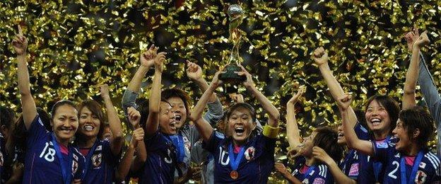 Japan won the 2011 Women's World Cup in Germany