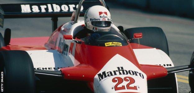 Andrea de Cesaris McLaren