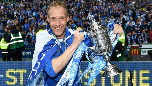 St Johnstone are the Scottish Cup holders