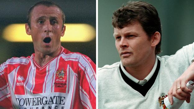 Mark Yates and Steve Cotterill