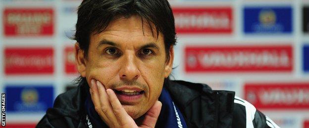 Wales manager Chris Coleman addresses the media in Cardiff