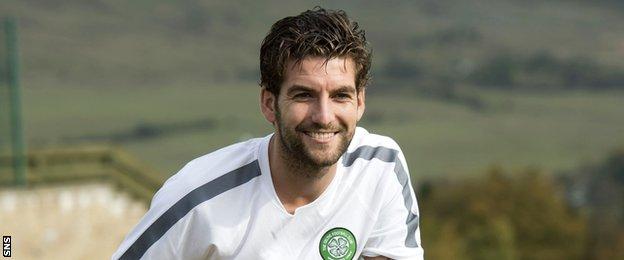 Celtic midfielder Charlie Mulgrew