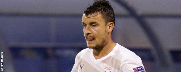 Midfielder Constantin Budescu hit a hat-trick earlier this season
