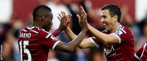 Diafra Sakho and Stewart Downing have both been in impressive form this season