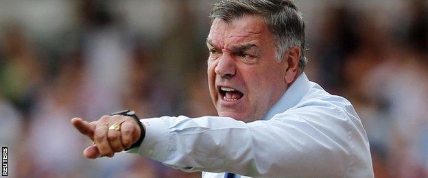 West Ham manager Sam Allardyce