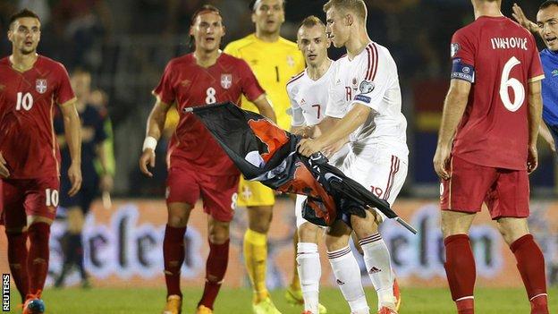 Serbia-Albania match