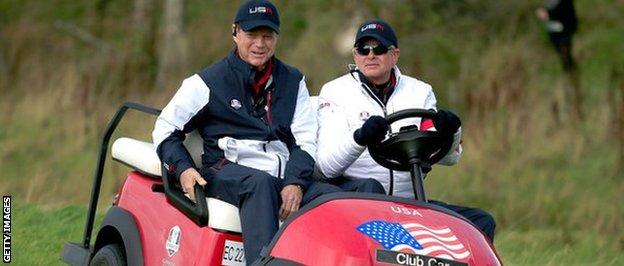 Ted Bishop and Tom Watson
