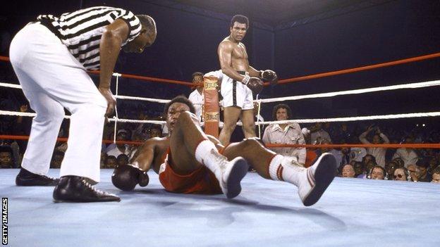 rumble in the jungle ali vs foreman