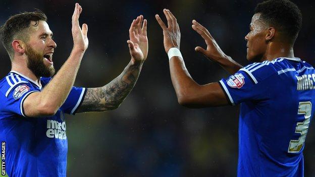 Daryl Murphy and Tyrone Mings