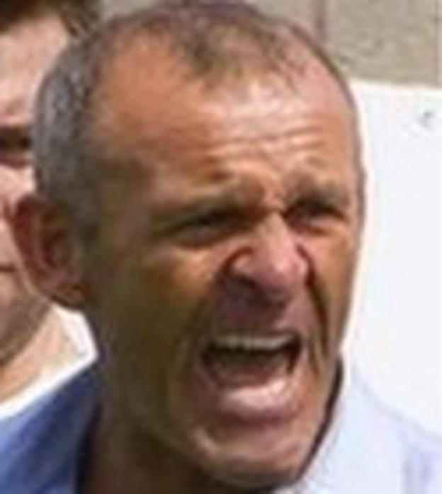 Warrington Town manager Shaun Reid