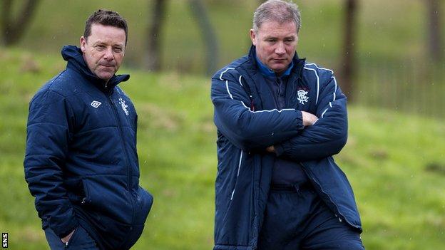 Tommy Wilson and Ally McCoist