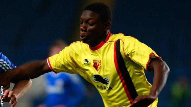 Watford's Bernard Mensah
