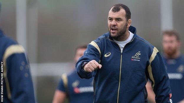 Australia coach Michael Cheika