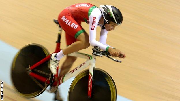 Welsh cyclist Amy Roberts was the 2012 European Junior Track Cycling champion in team pursuit