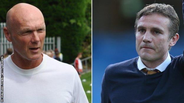 Neil Aspin and Phil Parkinson