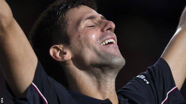 Djokovic is going for his third straight ATP World Tour Finals title in London