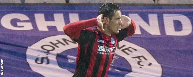 Brian Graham, on loan from Dundee United, enjoyed scoring at Dens Park
