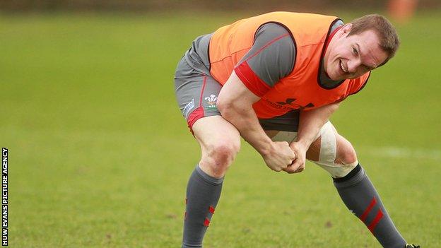 Prop Gethin Jenkins will captain Wales against Fiji on Saturday
