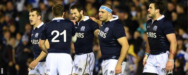 Vern Cotter was pleased with Scotland's display in the 41-31 win over Argentina at Murrayfield