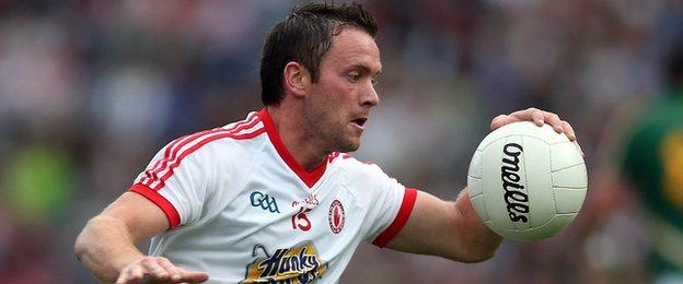 Martin Penrose won Ulster and All-Ireland U21 titles with Tyrone in 2001