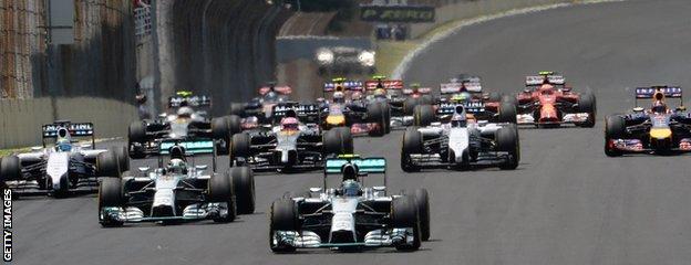 The 2014 Brazilian GP