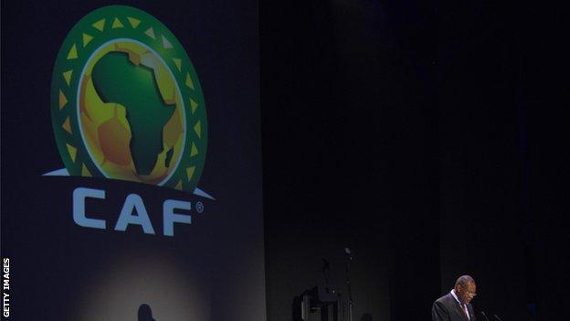 The Confederation of African Football logo