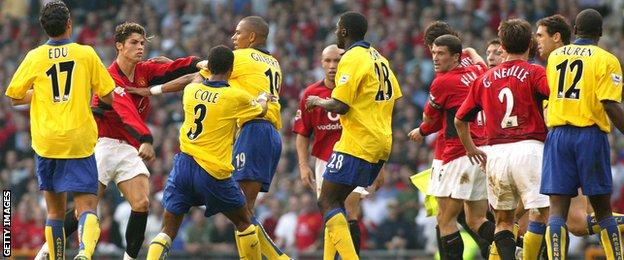 Arsenal v Man Utd: When Arsenal hated Ruud van Nistelrooy - BBC Sport